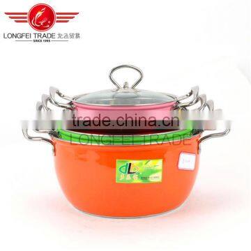 Non-stick Stock Pot/soup Stock Pot/stainless Stee Colorful Stock Pot photo-2