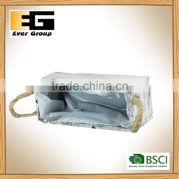 Outdoor Wooden Artificial Plants Flower Pots photo-4