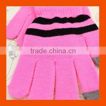 Pink Color IPhone Message Texting Gloves photo-3