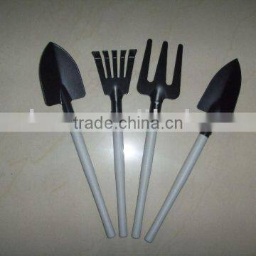 Child garden tools set shovel fork rake