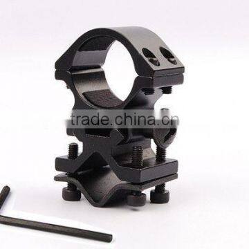 Tactical 1"inch 25.4mm flashlight tube scope mount clamps