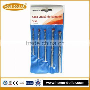 5 pc china supplier competitive price masonry drill bit Wood drill bit set