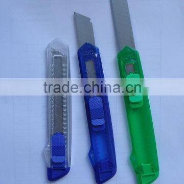 Promotional Transparent Utility Knife Cutter 18mm photo-3