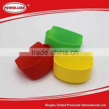 3pc colorful silicone food storage bag Put condiment silicone bag