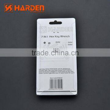 Professional Chrome Vanadium 7 In 1 Hex Key Wrench photo-4