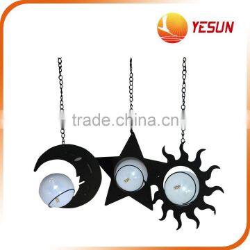 Set of 3 PCS Solar Hanging Light,Hanging LED Lights ,Hanging Pendant Lights photo-2