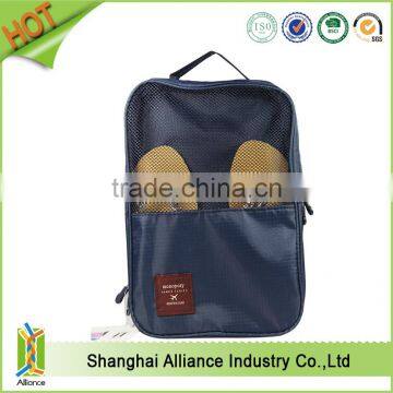 Outdoor Handle Blue Functional Thickness Travel Nylon Storage Pouch Travel Shoes Bag photo-2