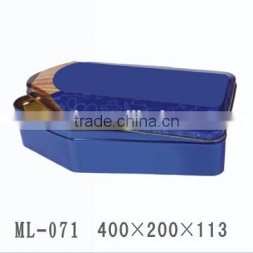 400x200x113mm 1st Grade Gift Tin Box with Pencil Shape Looking