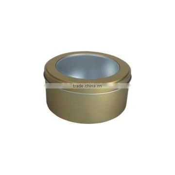 Round Cake tin with PVC Window