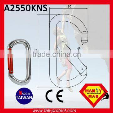 25KN With CE Certificate O Type Aluminum Carabiner For Wild Sports photo-4