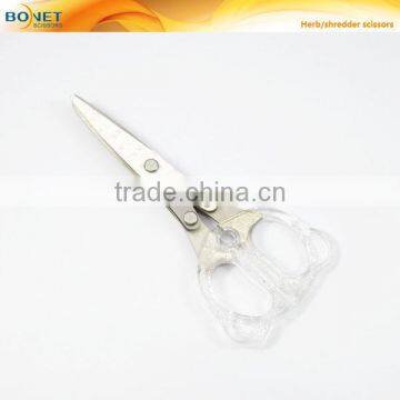 S97013 New style Multi-Blade Transparent Handle with Glitter children scissors