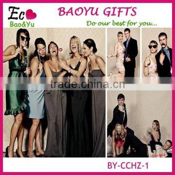 76 Pcs/Set Fashion Funny Photo Booth Props Hat Mustache On A Stick Wedding Birthday Party Favor Wedding Props Wedding Decoration photo-4