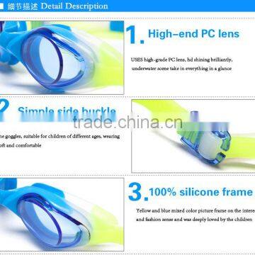Sports Eyewear Swimming Glasses Kids Silicone Swimming Goggles photo-3
