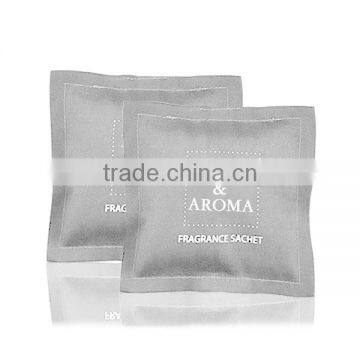 Wholesale Hanging Car Air Freshener Fragrance Sachet Bags, Satin Scented Aroma Fragrance Sachet photo-2