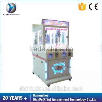 DianFu Factory price classic claw crane machine 4 players for sale