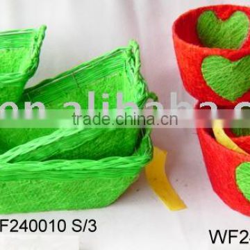 decorative fiber sisal flower pot