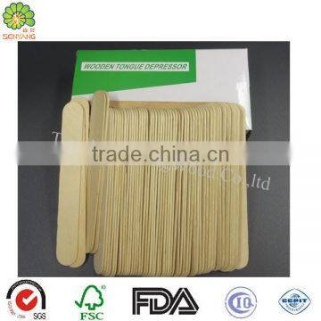 Disposable Birch Wood Waxing Use Tongue Depressor/spatula photo-2