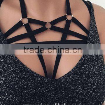 Sexy Hot Garter Belt Lingerie Harness Underwear Dress Belt for Women Bandage Crop Tops