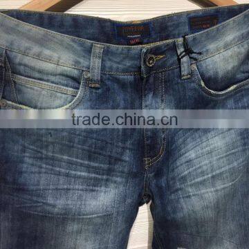 GZY Simple Normal Men Denim Jeans Wholesale For South America Stock photo-2