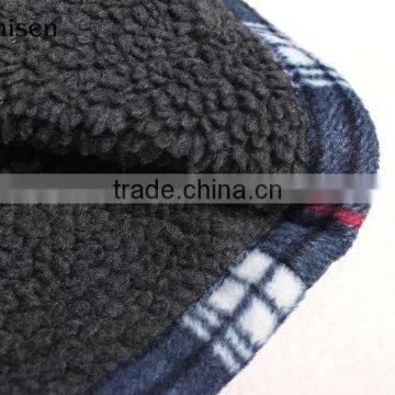 Wholesale Custom Design Hooded Men Fleece Plaids Jacket photo-5
