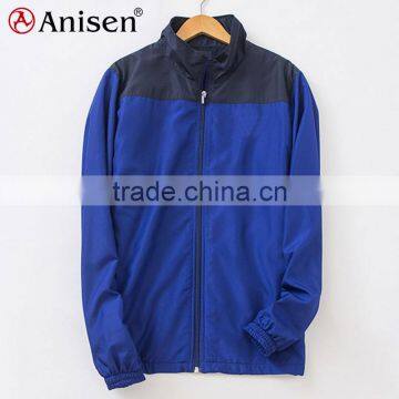 alibaba sports windbreaker polyester panel men jacket