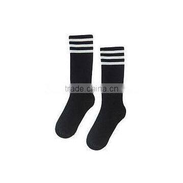 Customized logo Knee High Sport football socks