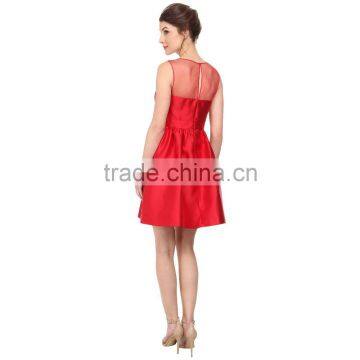 Red Temptation Fashion Lace Dress For Sexy Lady photo-2