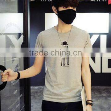 Short Sleeve T-shirt Male in Summer Pure Cotton Clothes Round Collar Cultivate One's Morality photo-3