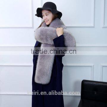 2016 new fashion autumn and winter womens faux raccon Fox fur collar muffler fur scarf faux long scarf cape winter scarf