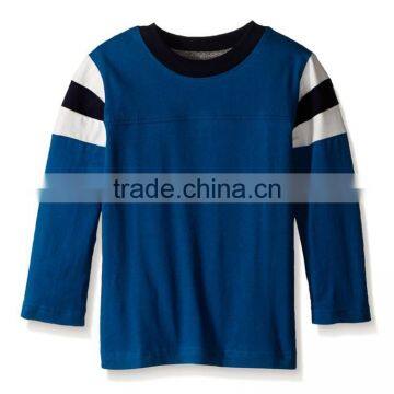 China Manufacturer Bulk Children High Quality 100% Cotton Long Sleeve T-shirt photo-2
