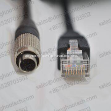 ​RJ45 to Hirose 8pin HR25 - 7TP - 8S SSTP Double Shielded Gigabit Ethernet Cables for Sony Camera