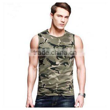 wholesale custom brand camouflage mens gym clothing