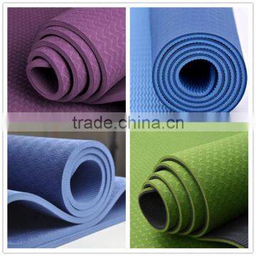 High Quality Custom Gym Eco-friendly Tpe Yoga Mat Manufacturer photo-2