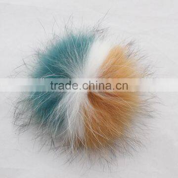 Myfur Cheap Real Fur Pom Genuine Fur Ball Cute Raccoon Fur Pom Poms
