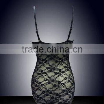 Transparent Mesh Siamese Corset Undergarment Sexy Underwear 2016 New Designs photo-2