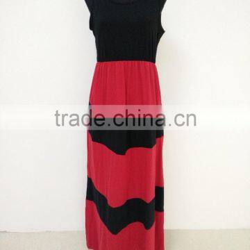 2017 Mommy And Girl Family Matching Mother Daughter Dresses Clothes Striped Mom And Daughter Dress Kids Parent Outfits photo-5