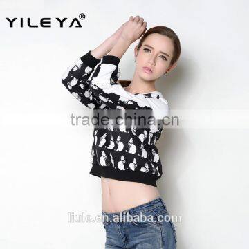 Latest Autumn Casual Digital Printed OEM Women Latest Fashion Blouse Design photo-6