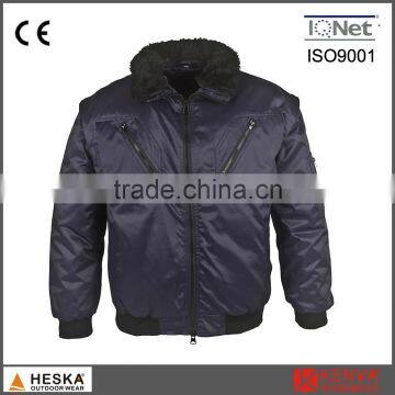 3 in 1 Workwear Warm Men Pilot Jacket Winter Bomber Jacket photo-4