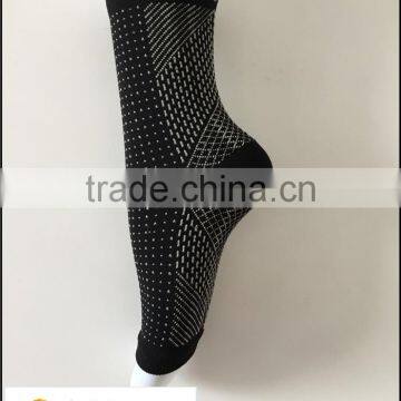 Open Toe Ankle Custom Logo 16-18 mm /HG Unisex Nurse Compression Arch Support Running Cycling Socks photo-3