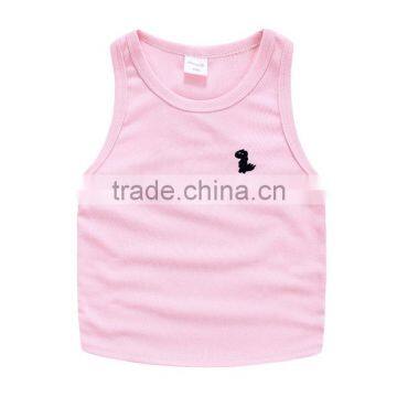 Wholesale Summer Sleeveless Cotton Boys Casual Children Tops photo-3