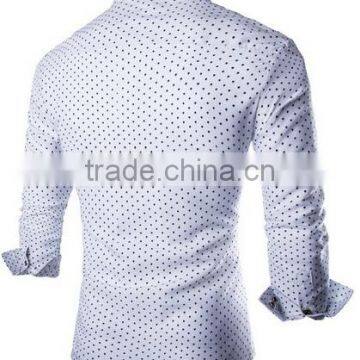 Men's Slim Fit Long Sleeve Button Down Shirts Dress Shirts Design photo-4