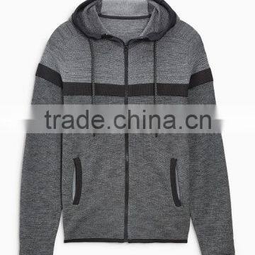 Fashionable Men's Cardigan Sweater Hoodies Top photo-2