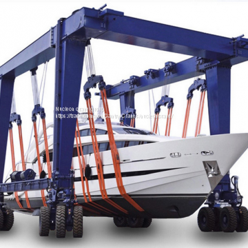 Mobile Yacht Boat Hoist Lift Gantry Crane