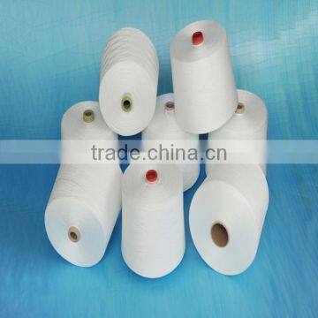high twist ring spun technic polyester raw yarn