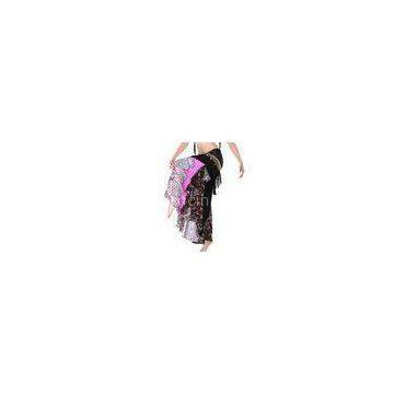 Patchwork Long Belly Dance Skirts Practice Wear in Multiple Color