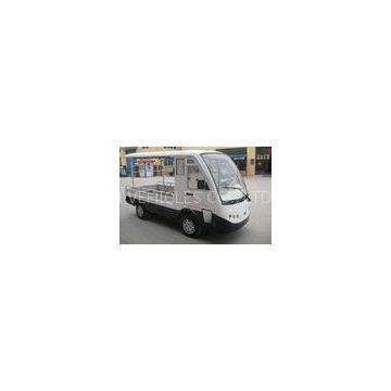 Rechargeable Battery 900 KG Pure Electric Utility Truck Cargo Trucks With Cabin / Two Seat