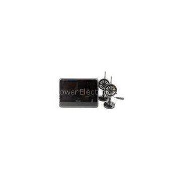 Weatherproof metal shells wireless DVR security system for home / apartment