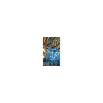 High efficiency rubber recycling machine airflow classifier