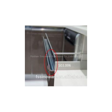 Hotsale kitchen cabinet aluminium handle profile Foshan China Hardware