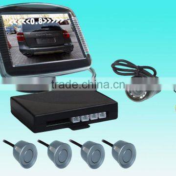 Car Parking Sensor/Car Rearview Parking Sensor With Camera /Video Car Parking Sensor System,3.5inch Car Monitor(RD735SC4) photo-2